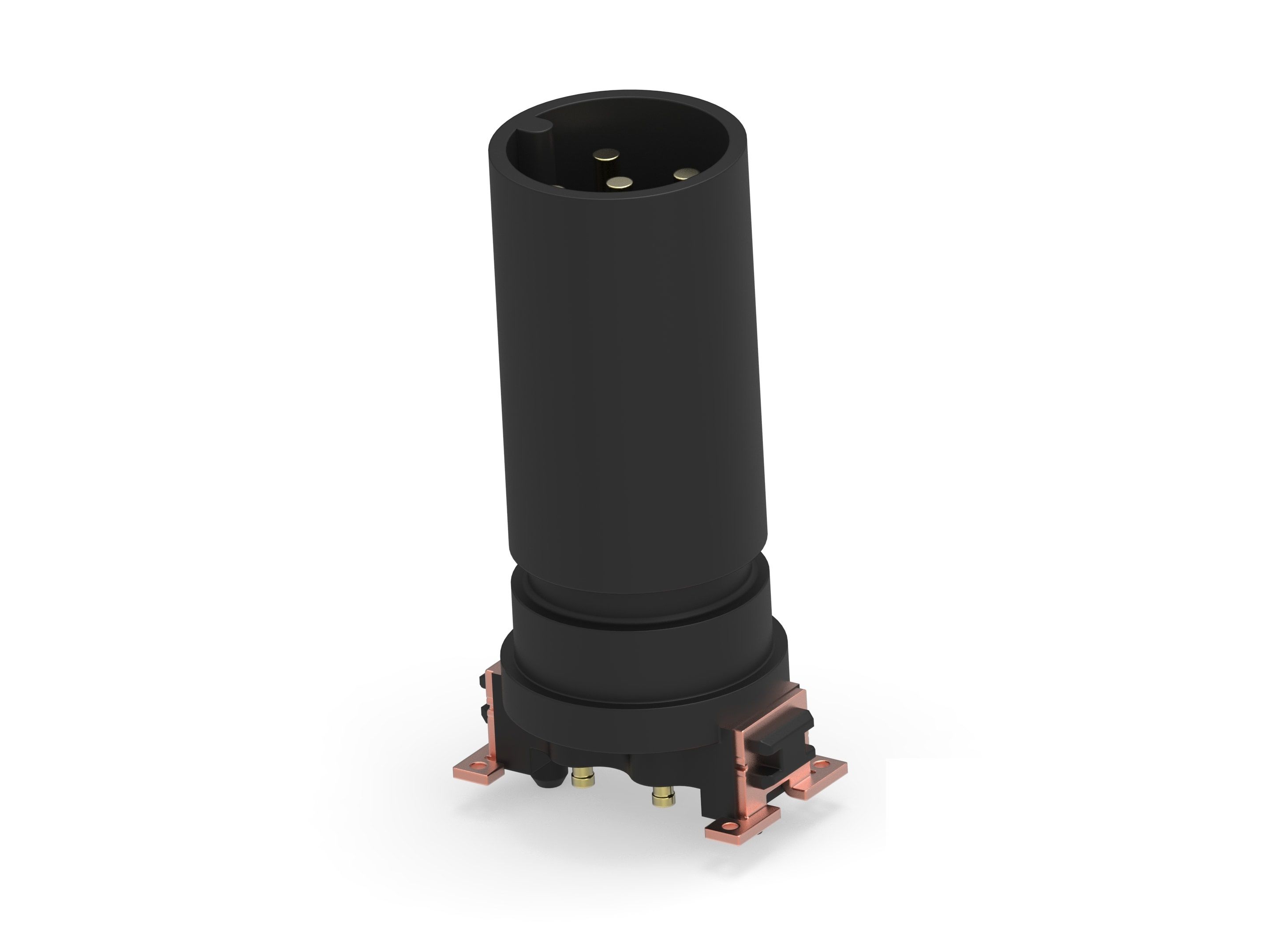 ERNI Circular Connector, 5 Contacts, Board, M12 Connector, Plug, Male, M12 Connector Series