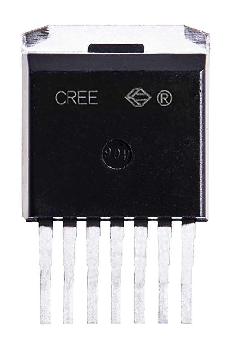 Wolfspeed C3M Type N-Channel MOSFET, 30 A, 1200 V Enhancement, 7-Pin TO-263