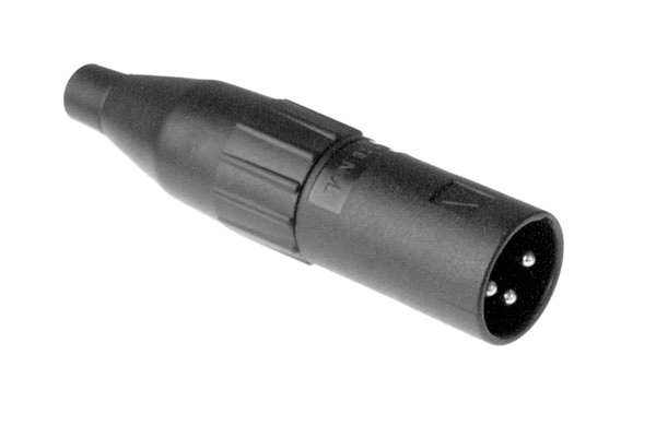 Amphenol Industrial Cable Mount XLR Connector, Male, IP40, 133 V, 3 Way, Silver Plating