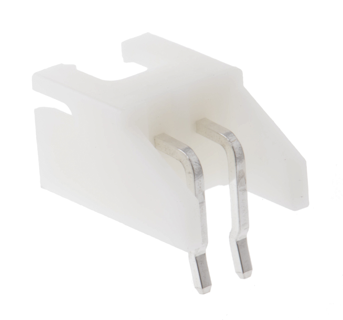 JST XH Series Right Angle Through Hole PCB Header, 2 Contact(s), 2.5 mm Pitch, 1 Row, Shrouded
