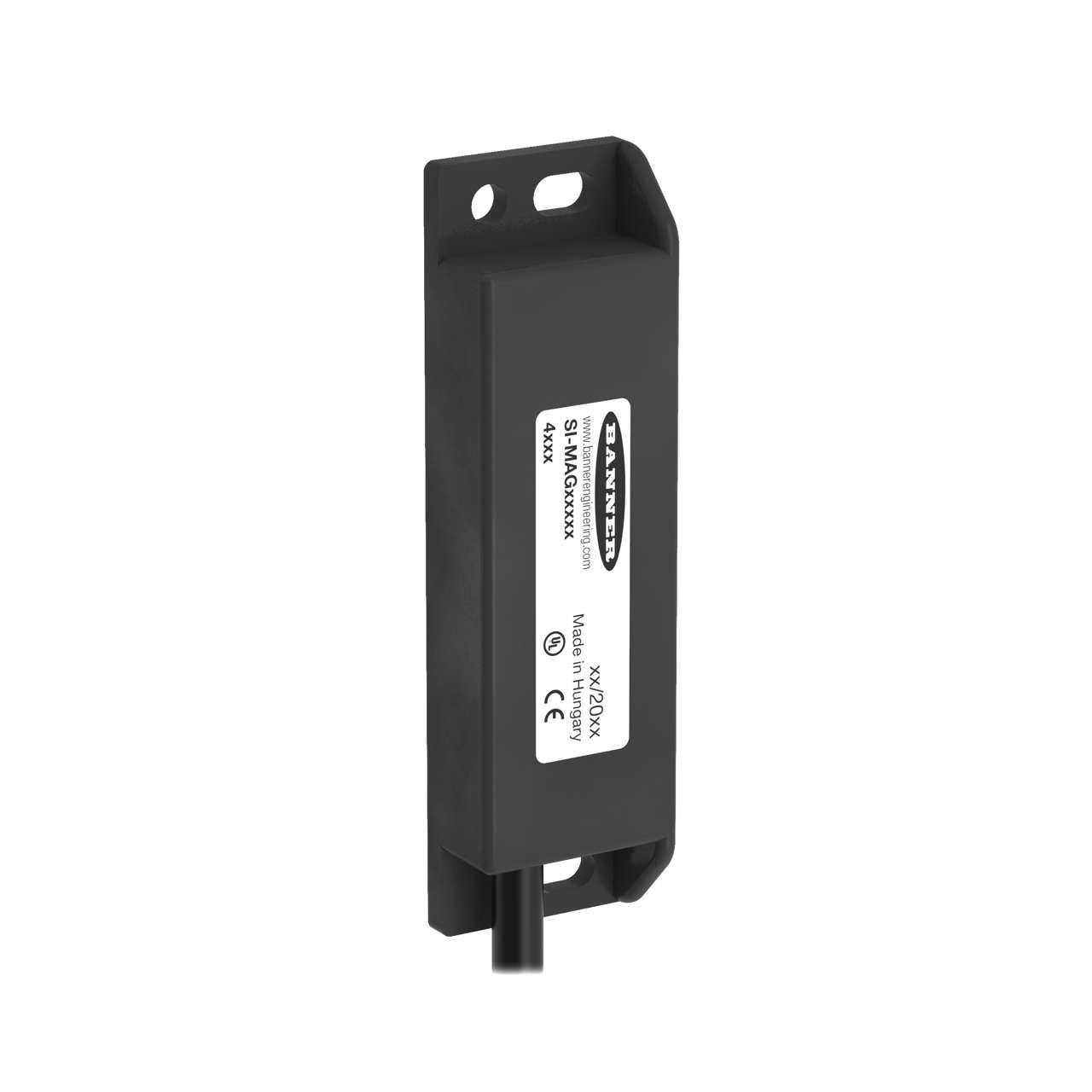 Banner SI-MAGB1SM Safety Interlock Switch, 1NC, Magnet Actuator Included, Metal, Magnet Lock
