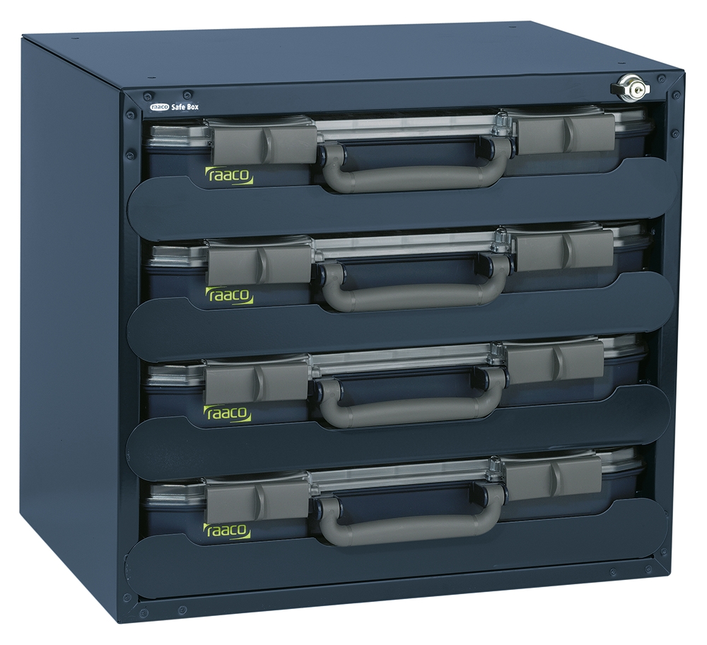 Raaco Grey PC Compartment Box, 403mm x 451mm x 330mm