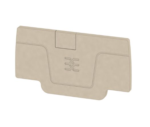 Weidmuller AEP 2C 2.5 Series End Cover for Use with Klippon Connect Terminal Blocks