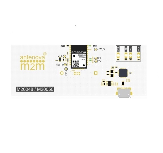 Antenova M20050-1 GPS Module -163 dBm 1575.42 MHz