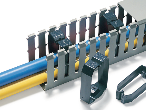 HellermannTyton PC/ABS Cable Trunking Accessory, 54 x 20 x 95mm, HTWD-BWR