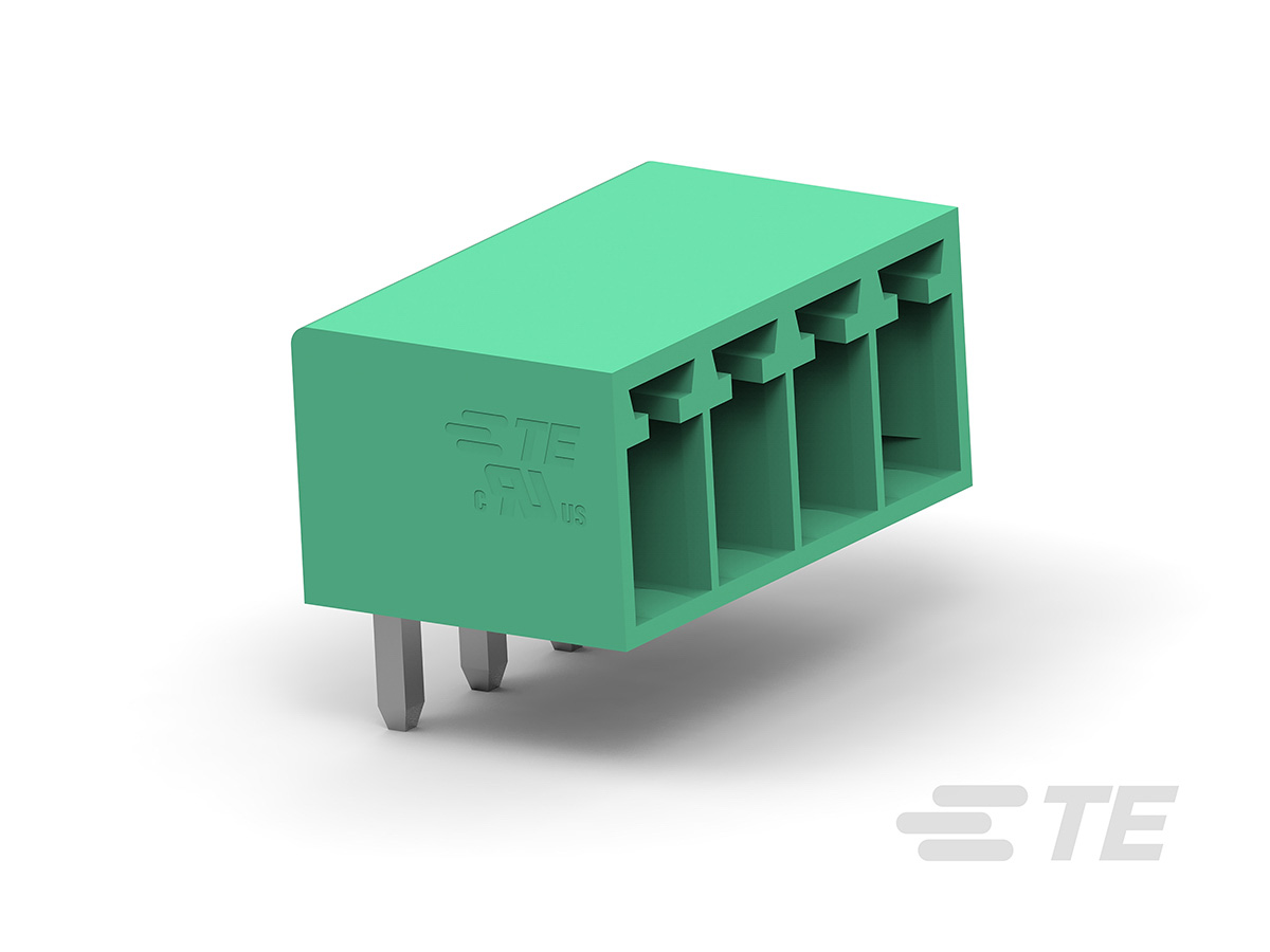 TE Connectivity Buchanan Series Pluggable Terminal Block, 8-Contact, 3.5 mm Pitch, 1-Row