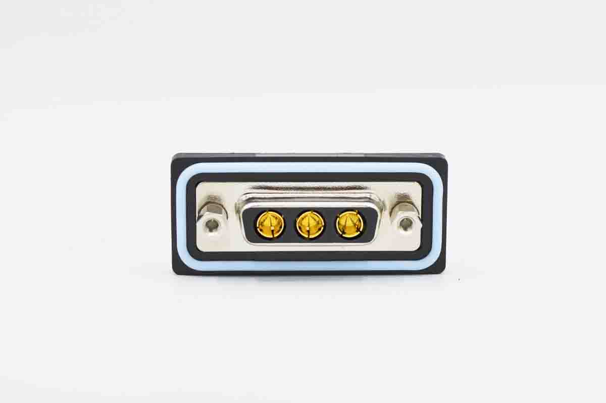 Norcomp SDF 15 Way Panel Mount Solder D-sub Connector Plug, 2.74mm Pitch, with 4-40 Screw Locks