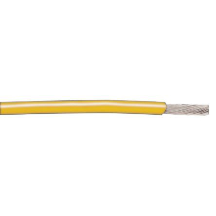 Alpha Wire Hook-up Wire PVC Series Yellow 1.3 mm² Hook Up Wire, 16 AWG, 19/0.29 mm, 30m, PVC Insulation, 1858/19 YL005