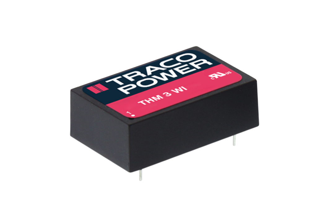 TRACOPOWER THM 3WI DC-DC Converter, 5V dc/ 600mA Output, 9 → 36 V dc Input, 3W, Through Hole, +94°C Max Temp