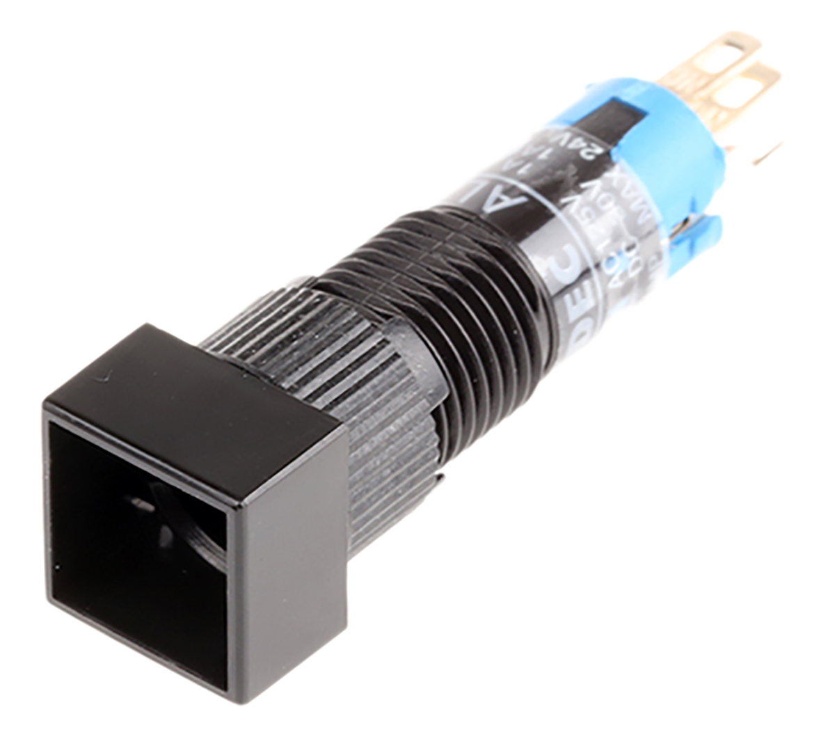Idec Illuminated Miniature Push Button Switch, Momentary, Panel Mount, 8mm Cutout, SPDT, 250V, IP40
