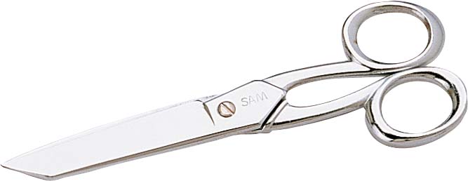 SAM 170 mm Chrome Steel Sewing Scissors