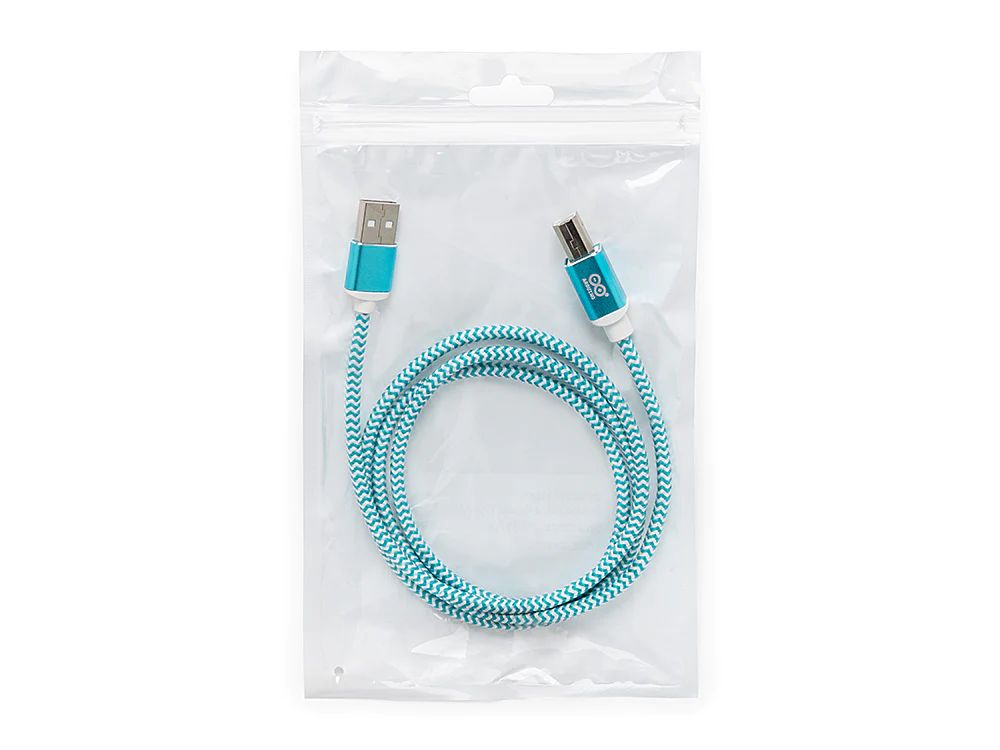Arduino USB 2.0 Cable type A/B 1M Teal