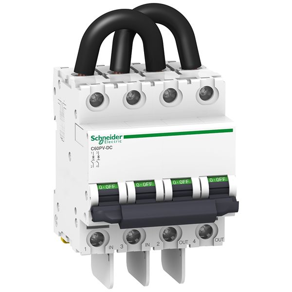 Schneider Electric C120 A9N Circuit Breaker, 2P, 13A Curve B, 800V DC, 3 kA Breaking Capacity
