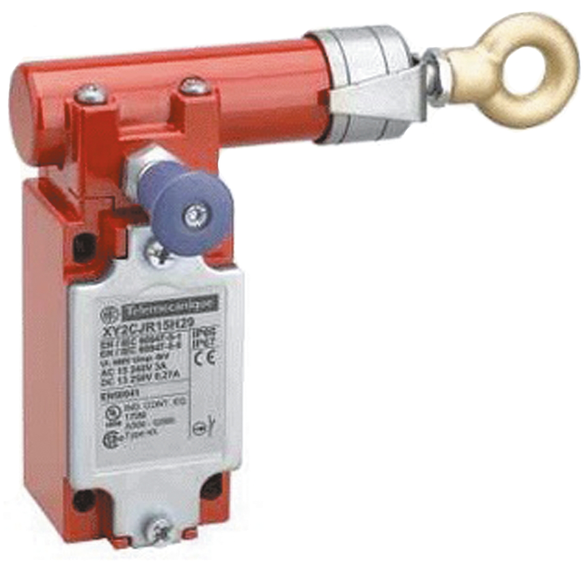 Telemecanique Sensors XY2CJ Rope Pull Switch, 30m, NO/NC, Right Side
