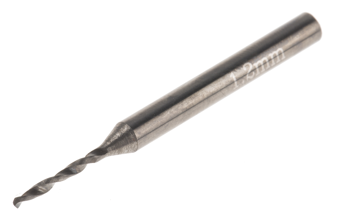 RS PRO Carbide PCB Drill Bit, 1.2mm Diameter