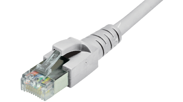 Dätwyler Cables6535 Cat6a, Grey RJ45 to RJ45, S/FTP, Terminated