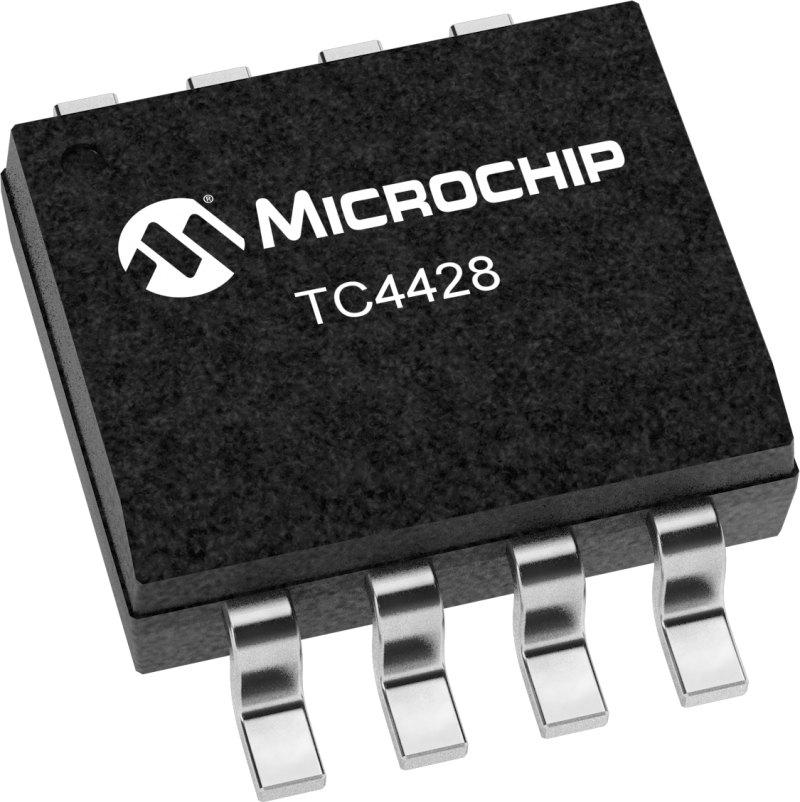 Microchip TC4428EOA713 MOSFET Gate Driver, 1.5 A 8-Pin 18 V, SOIC
