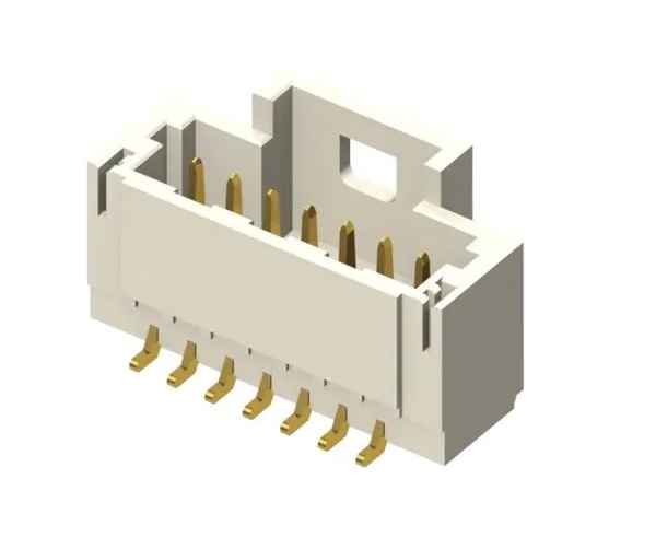 Samtec T1M Series Vertical Surface PCB Header, 8 Contact(s), 1 mm Pitch, 2 Row, Shrouded