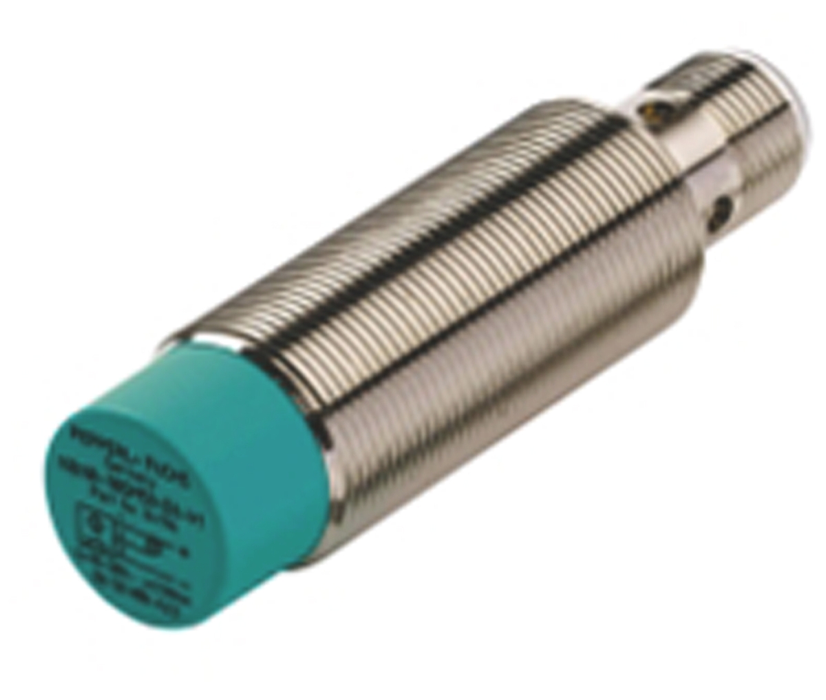 Pepperl + Fuchs Inductive Threaded Barrel Proximity Sensor, M18, 8 mm Detection, NPN NO, 5 → 36 V dc