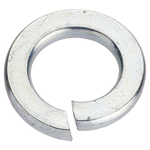RS PRO Bright Zinc Plated Steel Spring Washers, M24, DIN 127B