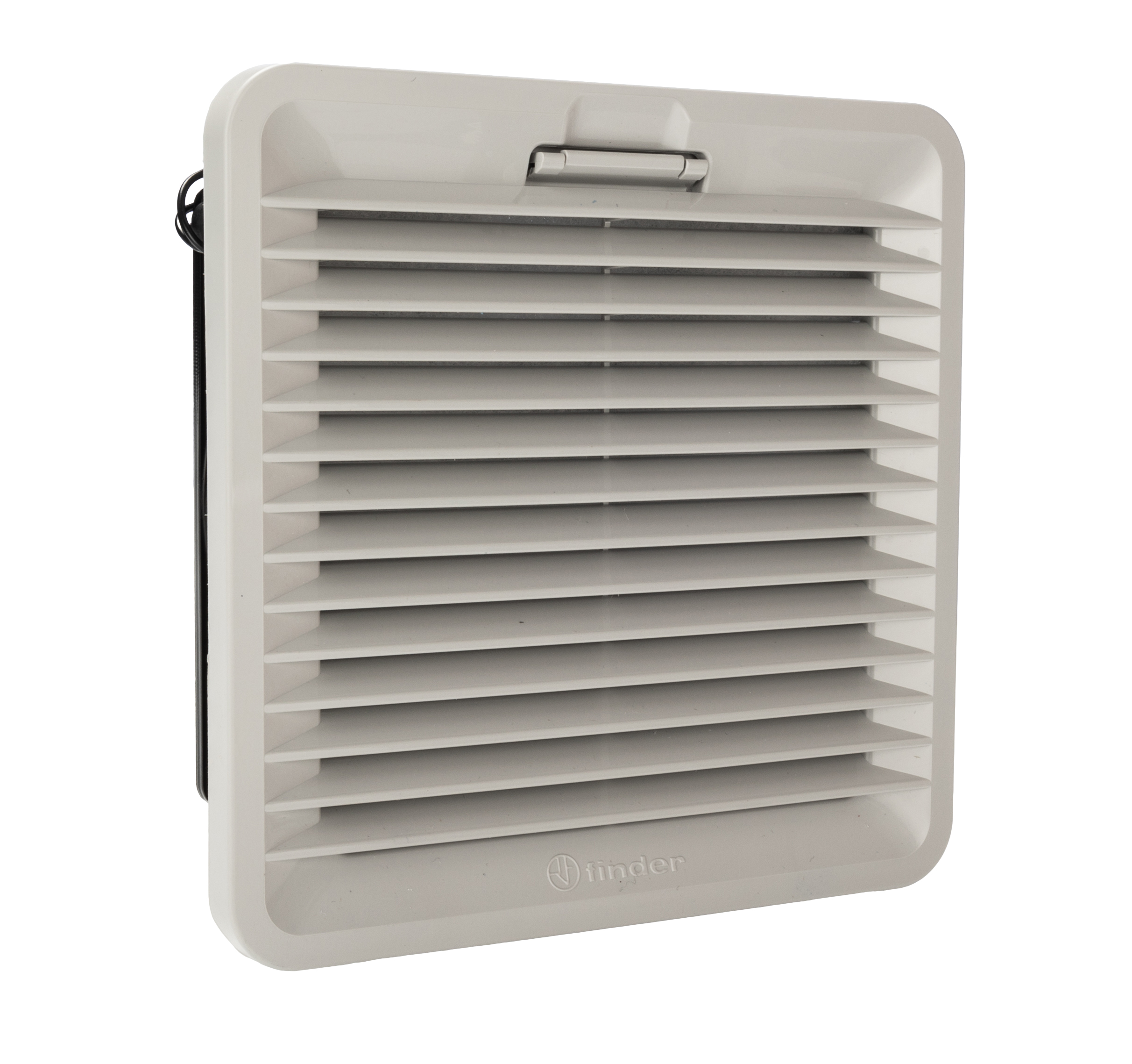 Finder 7F Series Filter Fan, 230 V ac, AC Operation, 55m³/h Filtered, 55m³/h Unimpeded, IP54, 155 x 155mm