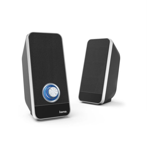 Hama Sonic LS 206 Black, Silver Speaker, 50 → 20000 Hz