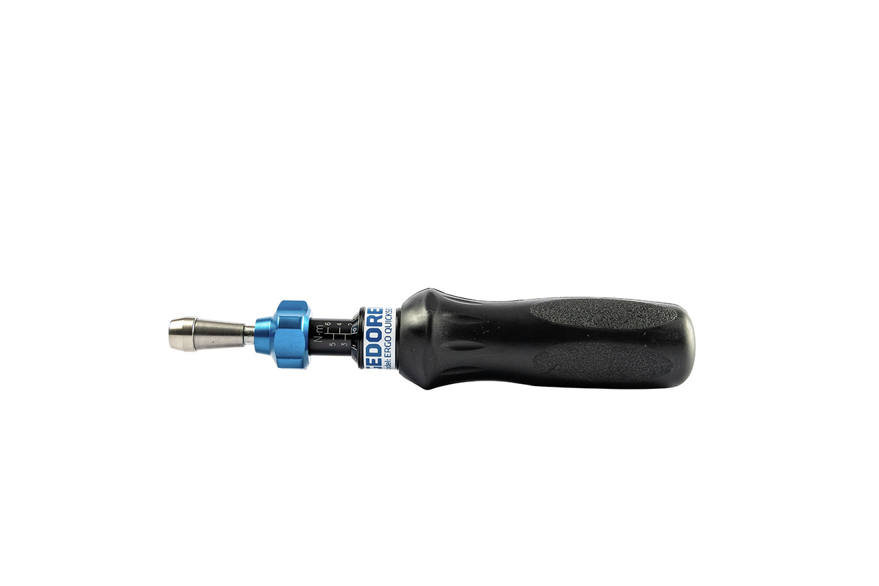 MHH Engineering Pre-Settable Hex Torque Screwdriver, 1 → 6Nm, 1/4'' Drive, ±6 % Accuracy