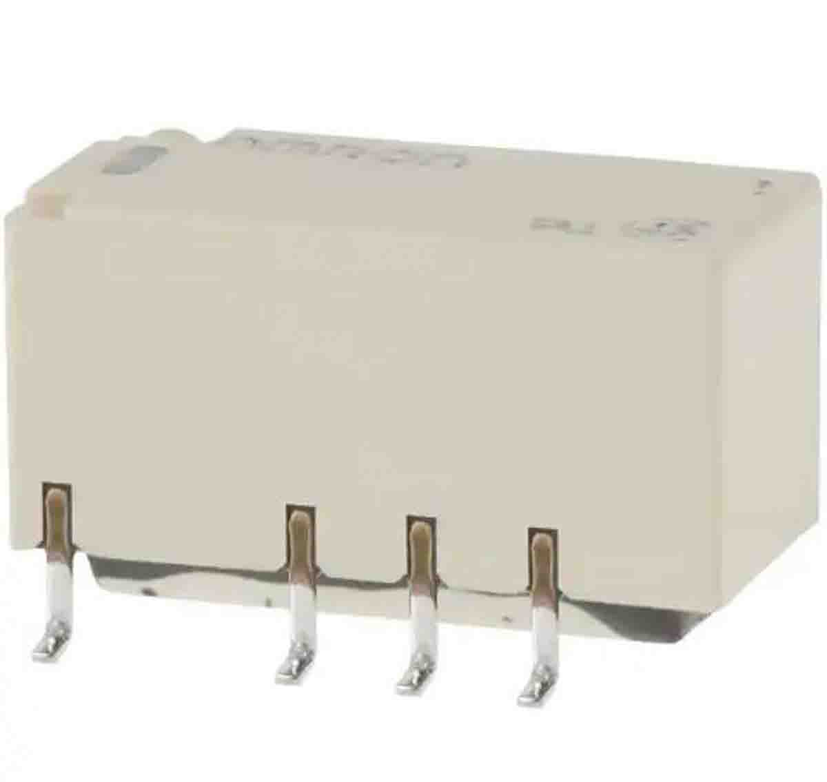 Omron Surface Mount Signal Relay, 24V dc Coil, 2A Switching Current, DPDT