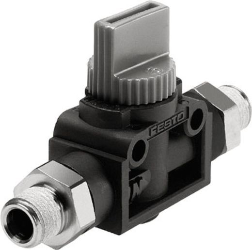 Festo Manual 3/2 Bistable Pneumatic Manual Control Valve HE-3-1/4-1/4 Series, 1/4, 153297