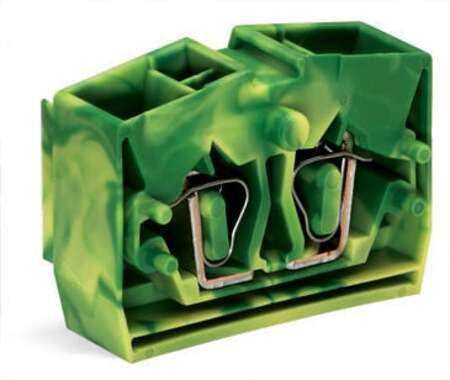WAGO 264 Series Terminal Block, 4-Way, 24A, 28 → 12 AWG Wire, Cage Clamp Termination