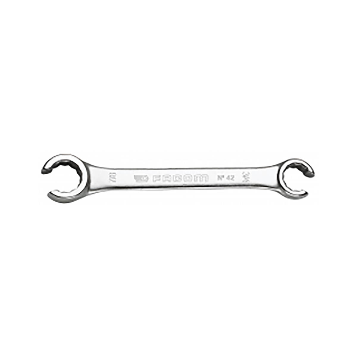 Facom 42 Series Flare Nut Spanner, 5/8in, Imperial, Double Ended, 197 mm Overall