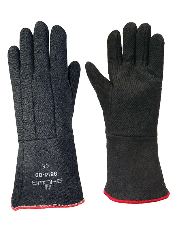 Showa SHOWA 8814 Black Neoprene Glove, Size 9, Neoprene Coating