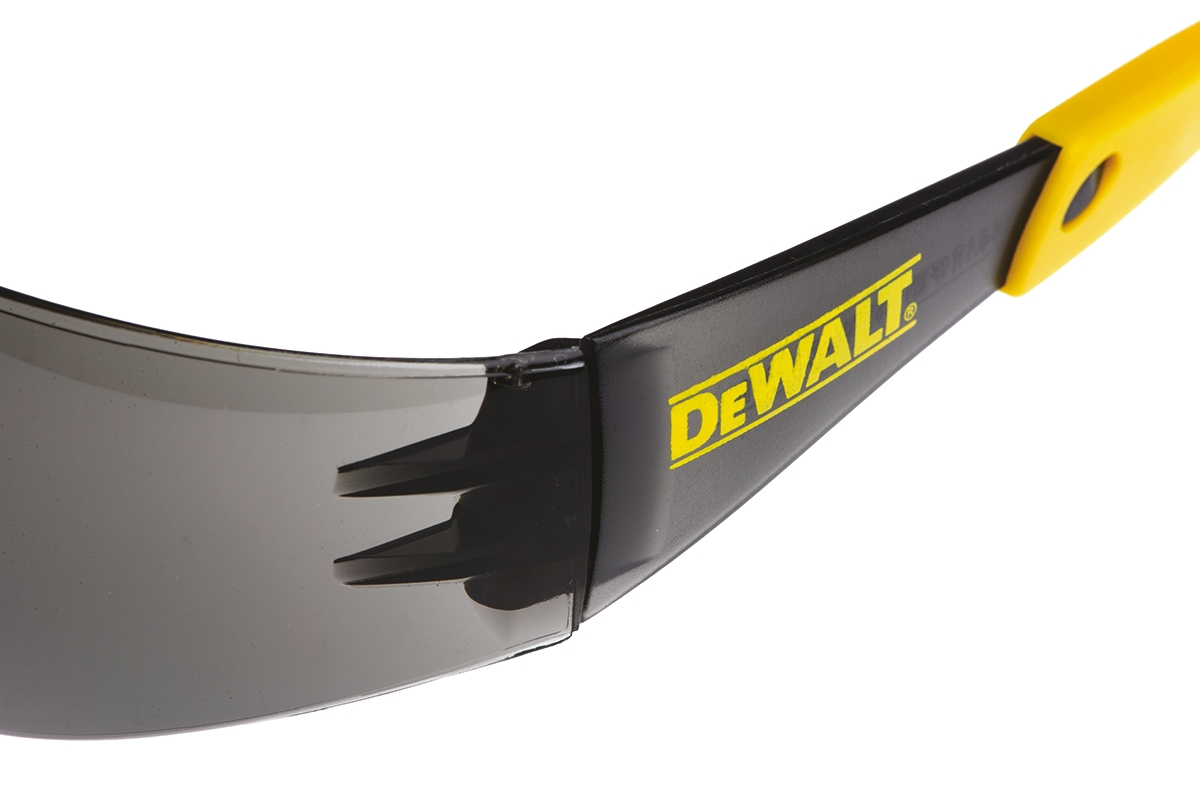 DeWALT PROTECTOR UV Safety Glasses, Grey Polycarbonate Lens