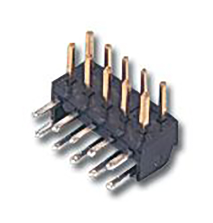 Molex Milli-Grid Series Right Angle Through Hole Pin Header, 16 Contact(s), 2 mm Pitch, 2 Row, Unshrouded