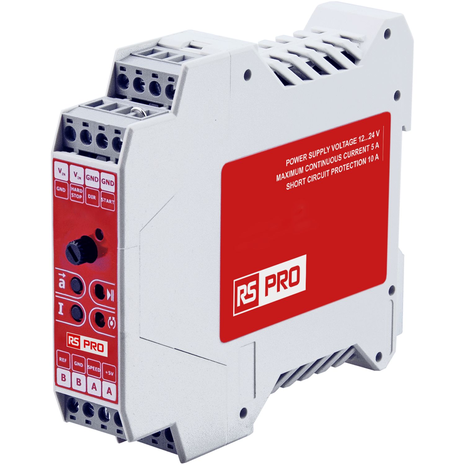 RS PRO 120 W DC Motor Controller, 12 to 24 V dc, 1 Phase, 5 A, Speed Controller Function