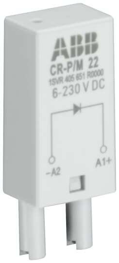 ABB CR-P/M Series LED + Diode Module, PCB Mount, 24 → 60V dc Coil