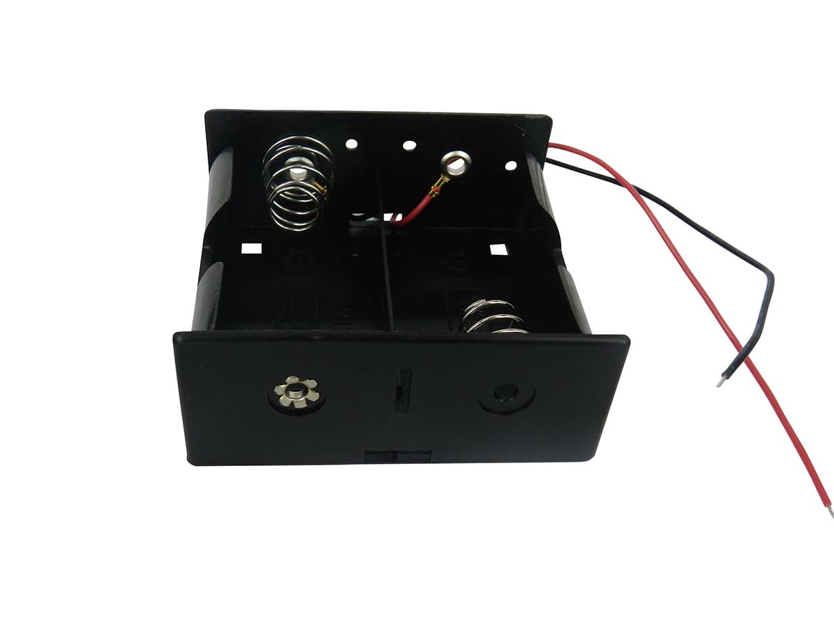 RS PRO D Battery Holder, Coil Spring Contact