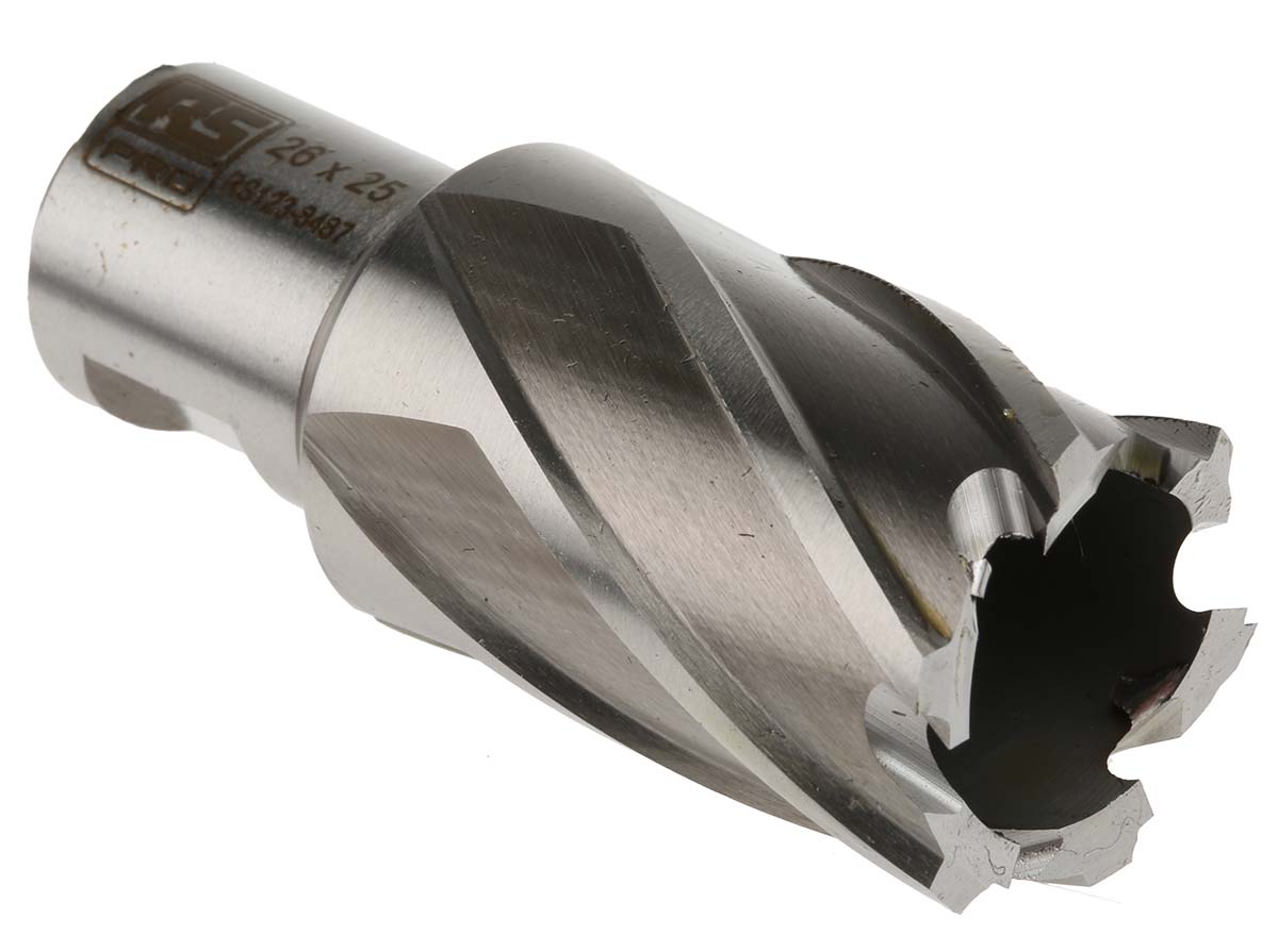 RS PRO HSS 26mm Cutting Diameter Magnetic Drill Bit