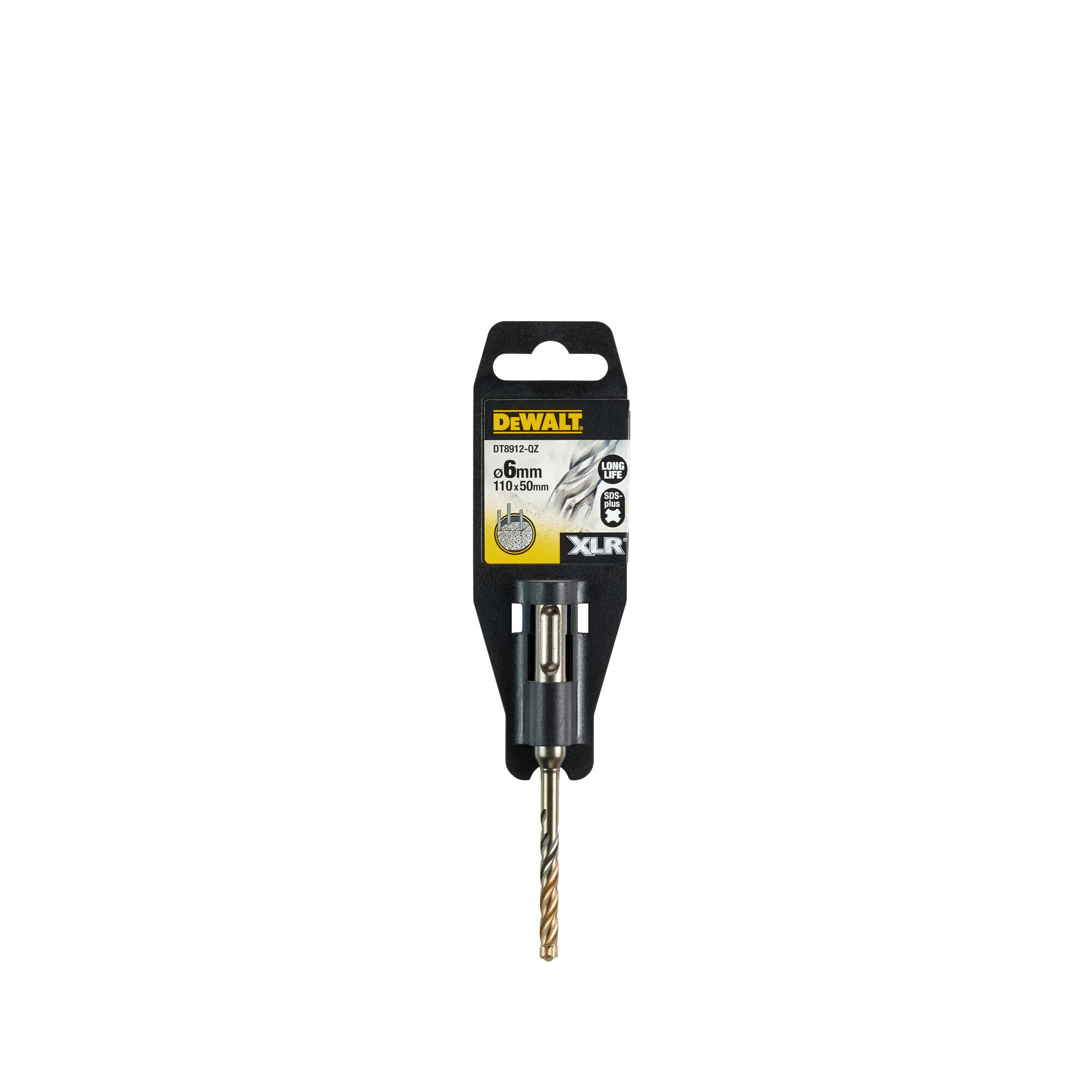 DeWALT DT891 Series SDS Drill Bit for Concrete, 6mm Diameter, 110 mm Overall