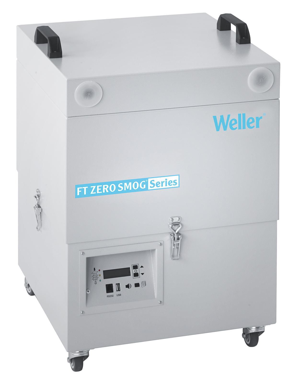 Weller Zero Smog 20T, 230V Solder Fume Extractor, HEPA H13, 530W, Type F - Schuko plug, Type G - British 3-pin