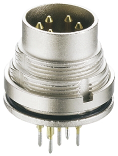 Lumberg 12 Pole Din Plug, DIN EN 60529, 3A, 60 V ac IP68, Female, Wall Mount