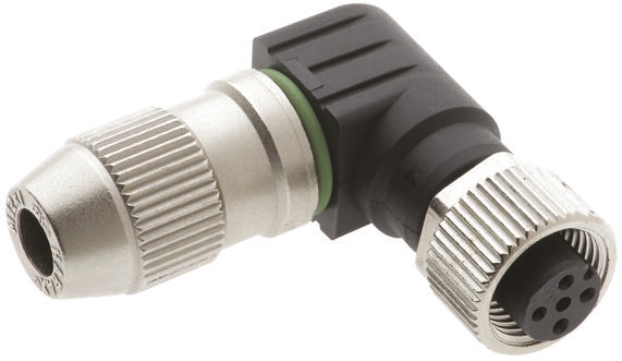 HARTING, HARAX 4 Pole Right Angle Din Socket, Female, Cable Mount