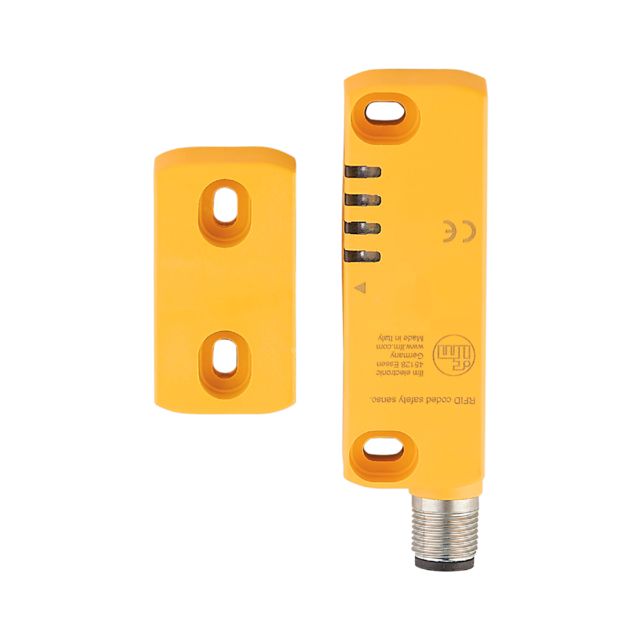 ifm electronic MN Series Non-Flush RFID Safety Switch, 20.4 → 26.4V dc, Polyamide Housing, M12