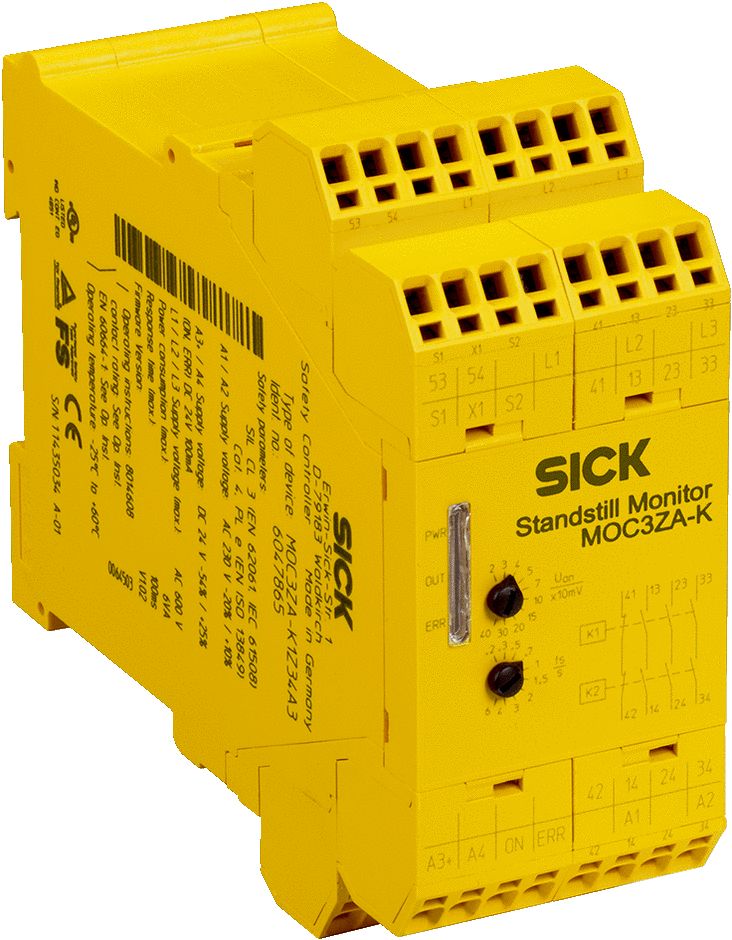 SICK MOC3ZA Series Safety Controller, 24 V dc