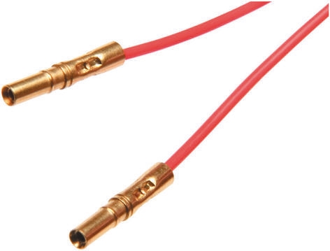 HARWIN Female Datamate to Female Datamate Crimped Wire, 300mm, 0.34mm², Red
