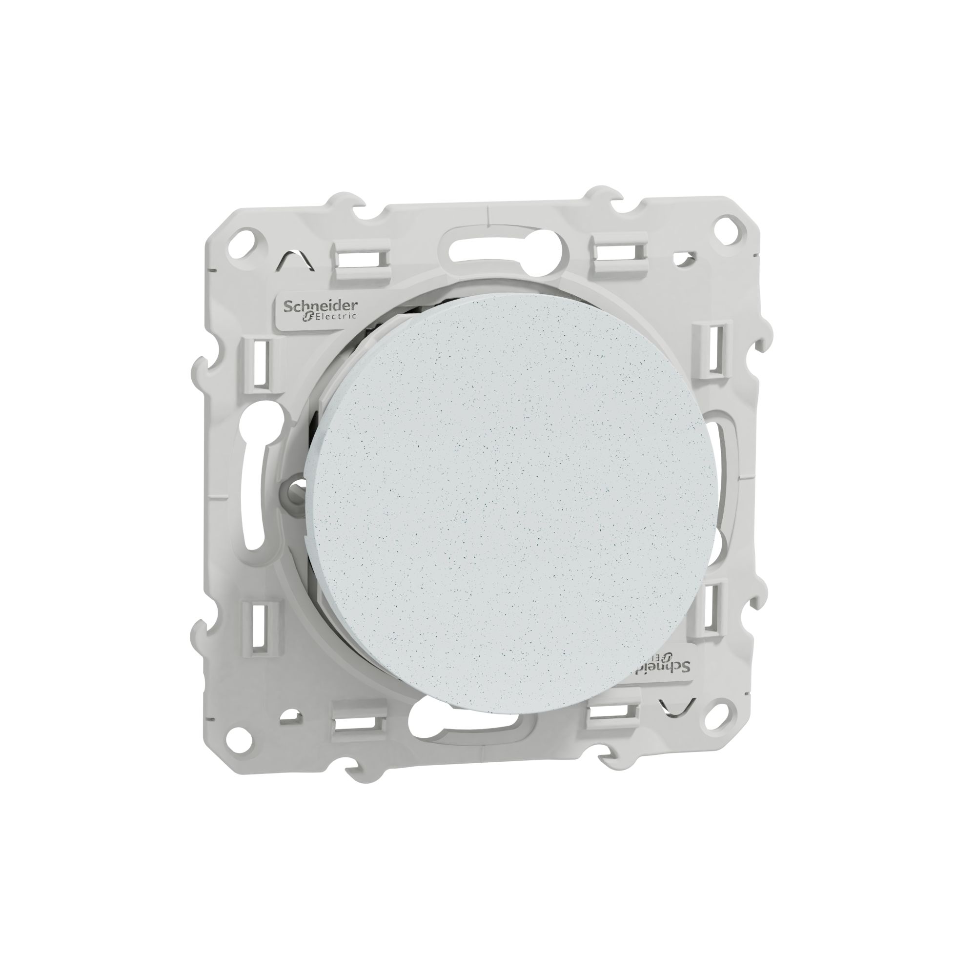 Schneider Electric White Rocker Switch, 2 Way, 1 Gang, Odace