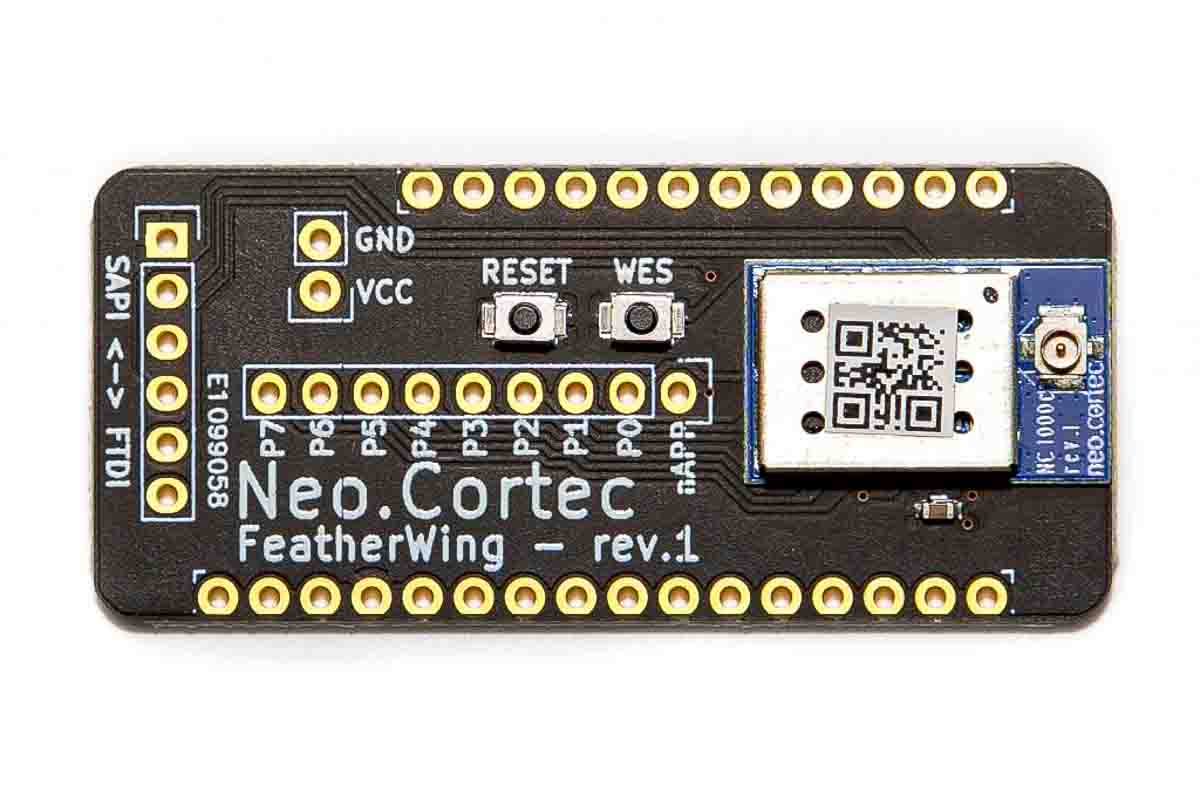 NeoCortec NC1000-8 Breakout Board for Adafruit Feather FWNC1000C-8