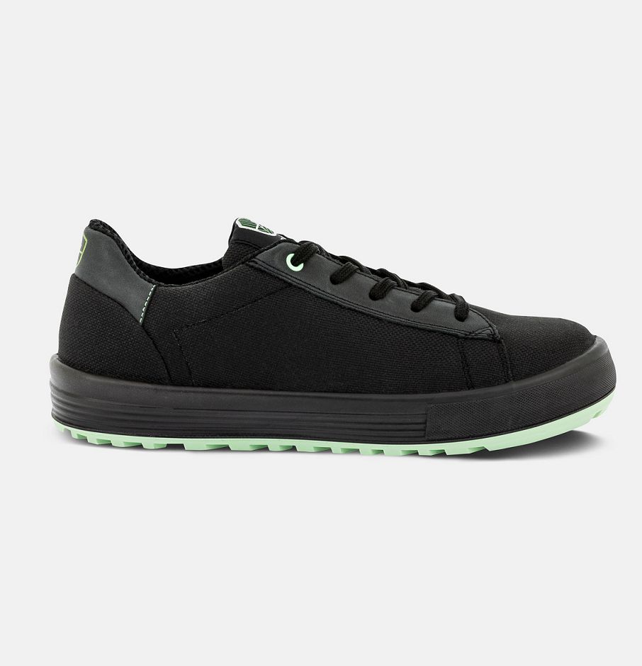 Parade VERGER Unisex Black Stainless Steel Toe Capped Safety Trainers, UK 6, EU 39