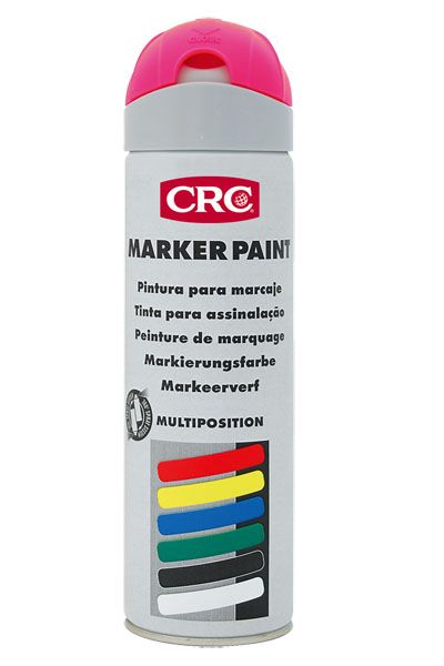 CRC 500ml Pink Fluorescent Spray Paint