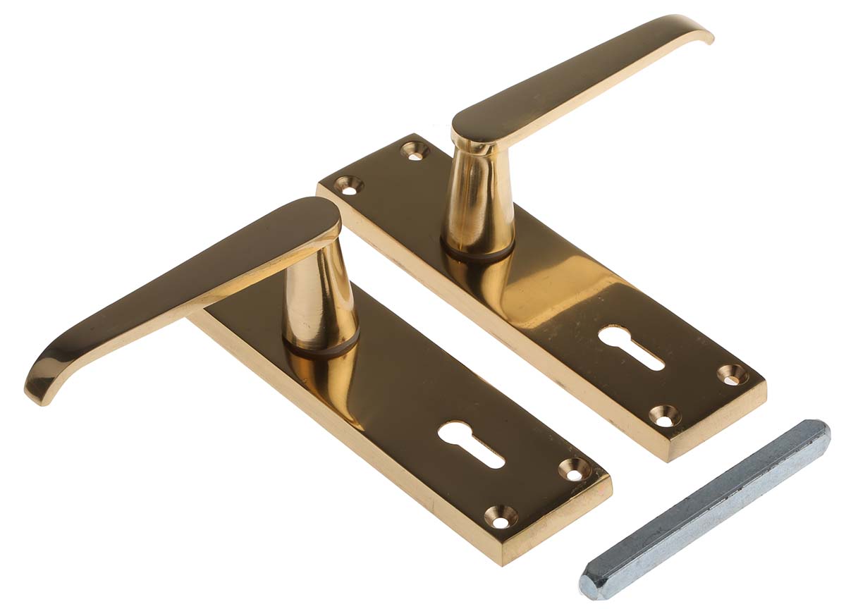 RS PRO Brass Handle 108 mm, 148 mm Height, 38mm Width